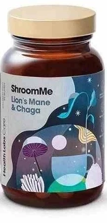 Health Labs − ShroomeMe Lion`s Mane & Chaga − 90 porcji